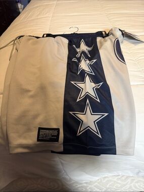 Crooks & Castles Navy and White Star Panel Jersey